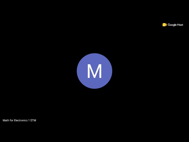 Maths 1 | Week 4a