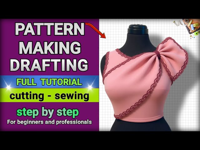 Full Bodice & Collar Tutorial: Pattern, Cut, Sew & Mannequin Result