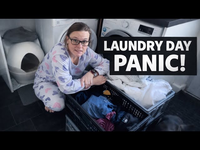A Full Day of Laundry | New Year Superstition & Finally Catching Up