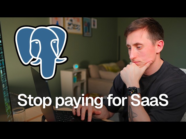 I replaced my entire tech stack with Postgres…