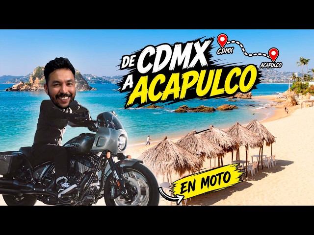From CDMX to Acapulco by Motorcycle | Road Trip