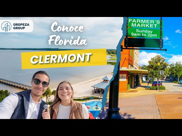 Conociendo a Clermont 📍 Únete a este recorrido por esta ciudad  a tan solo minutos de Orlando ☀️