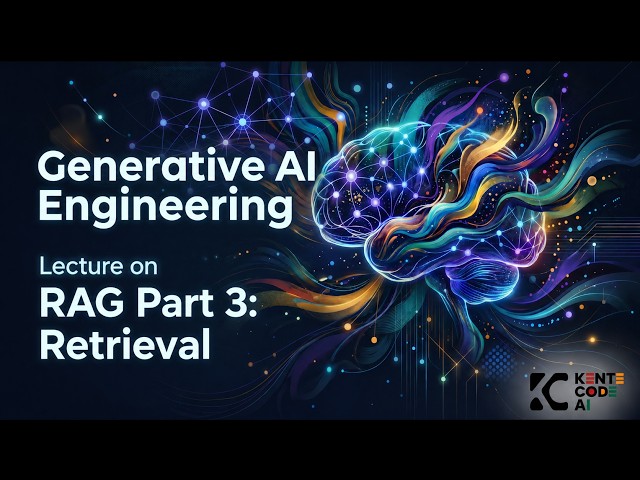 Lec 5 | RAG Part 3: Retrieval  - (Vector Search, BM25, Hybrid Search) | Gen    AI