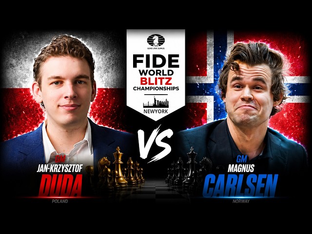 GM Jan-Krzysztof Duda vs GM Magnus Carlsen | World Blitz Championships