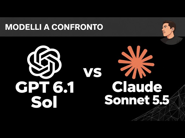 Claude Sonnet 5.5 e GPT 6.1 Sol: due bestie a confronto