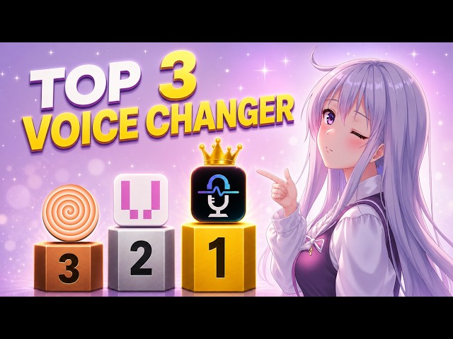 [FREE] Top 3 BEST Voice Changers for Gaming & Discord | Which One Is Best?