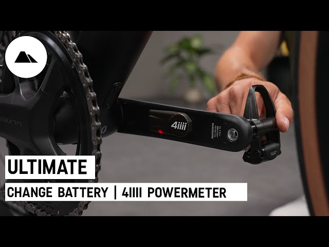 How to change the battery of the 4iiii powermeter on your Ultimate