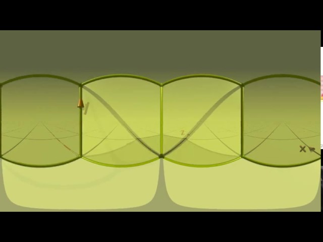 PovRay 360 Test Cube (Transparent)