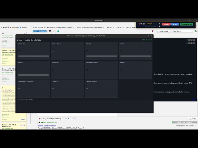 ⚡ Anahata-AGI-1: kimi/kimi-k3 on JAVA-JNA-1 (OS Hardware & System Values Dashboard)