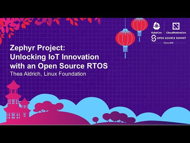 Zephyr Project: Unlocking IoT Innovation with an Open Source RTOS - Kate Stewart