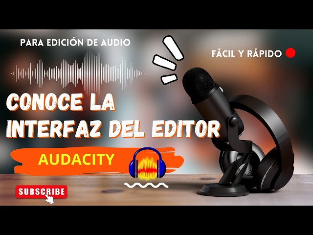 Audacity for Beginners 🎧 | Learn the Audio Editor Interface Step by Step
