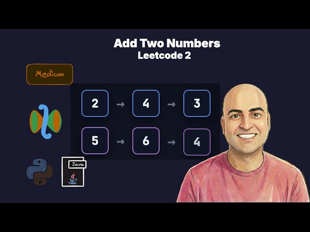 Add Two Numbers — LeetCode 2 (Java & Python, Edge Cases Covered)