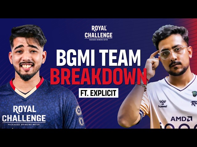 RNTX BGMI Team Breakdown ft. Scout and Explicit | #RCPDW #ChooseBold