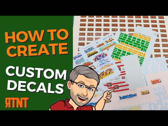 How To Make Custom Decals For Model Projects