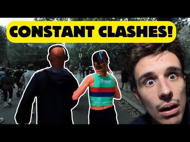 A Half Marathon  + 1 Small Park Loop = CHAOS