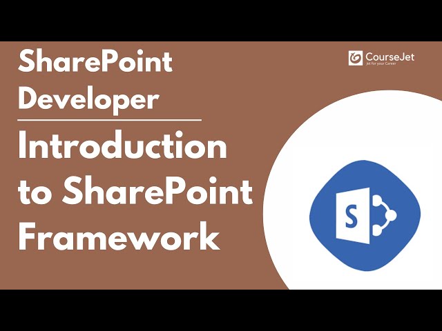 Introduction to SharePoint Framework | SharePoint Developer Tutorial | Lec - 14