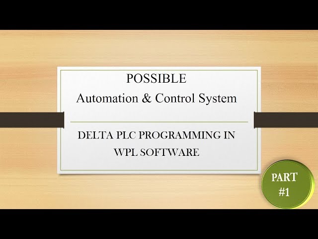 DELTA PLC Programming in Hindi | PLC Programming Tutorial for Beginners Part 1 | Ladder Diagram