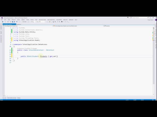 Getting Started with C# Part 14: Entity Framework Code First Introduction