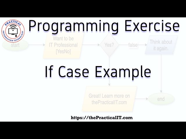 Flow Chart If Case Example