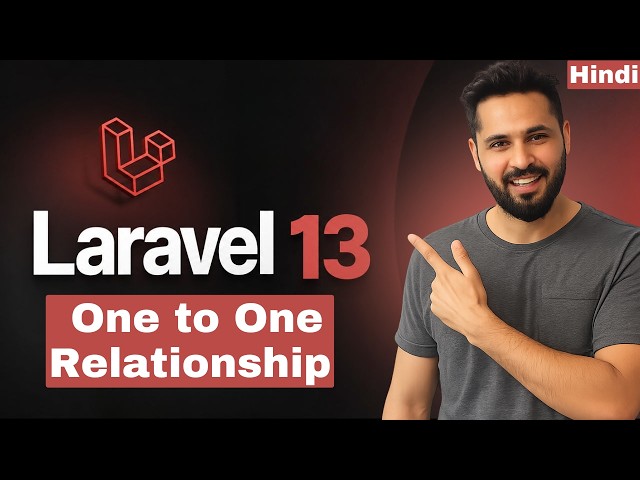 Laravel 13 Tutorial in Hindi #53 One to One Relationship in Laravel | Eloquent hasOne Example
