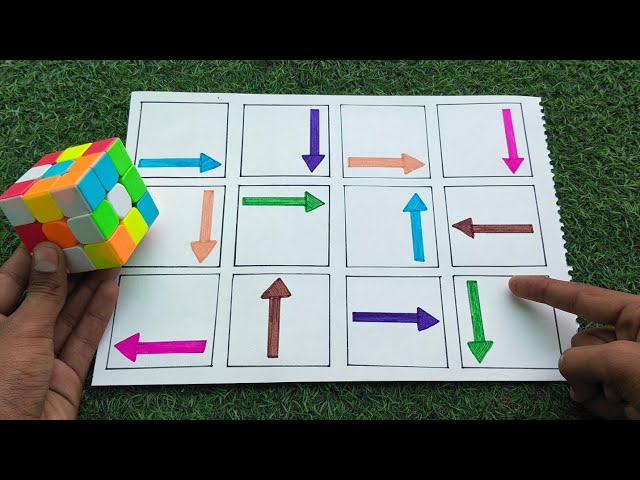 Solve Rubik's Cube in One Minute Challenge | Trick