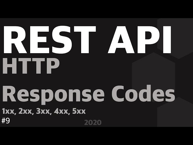 REST API Series | Tutorial 9: HTTP Response Codes.
