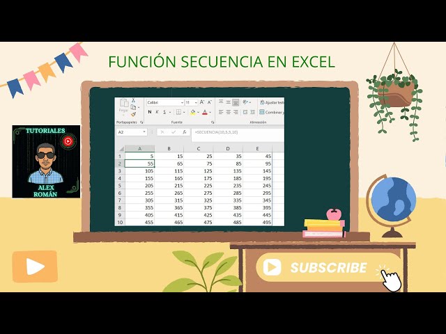 SEQUENCE FUNCTION IN EXCEL