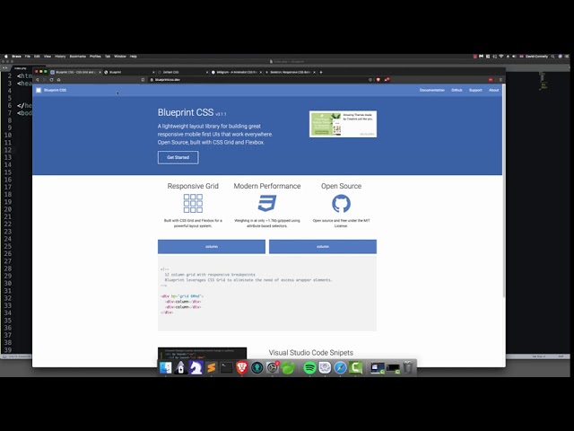 Blueprint CSS (layout manager) Tutorial