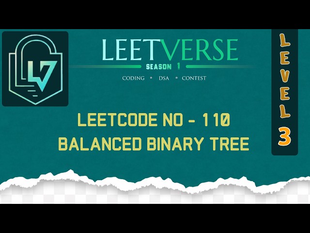 LeetCode 110 | Balanced Binary Tree