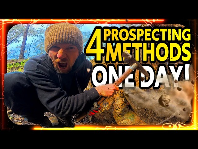 I Tested 4 Prospecting Methods To See Which Finds The Most Gold