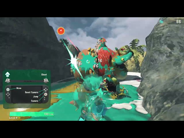【Splatoon Raiders】 Tutorial boss 🦑 