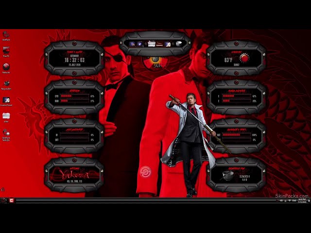 YAKUZA Premium SkinPack for Windows 11