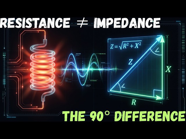 Resistance vs Reactance vs Impedance Explained: The Physics of AC Circuits