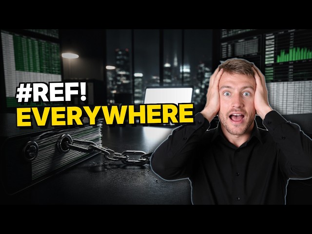 Excel #REF! From External Workbook Links — Diagnose the Real Cause