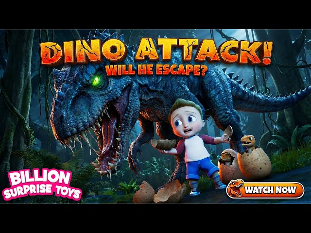 🔴LIVE: Dino Chase Adventure! | The Great Escape Begins!
