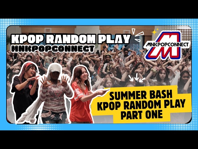 K-pop Random Play Dance Challenge In Public: K-pop Summer Bash MN / St. Paul, Minnesota, Part 1