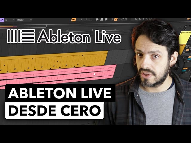 How to use ABLETON LIVE from scratch in 2025