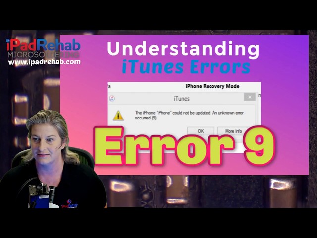 What Causes iTunes Error 9?