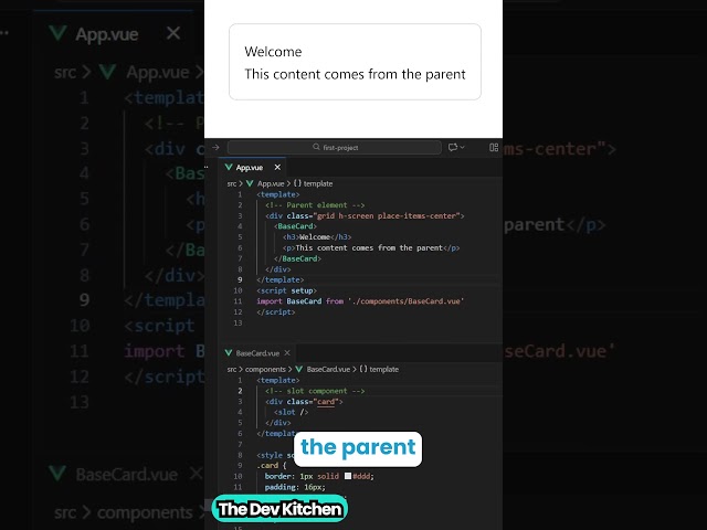 Vue Tutorial EP07 : Slots