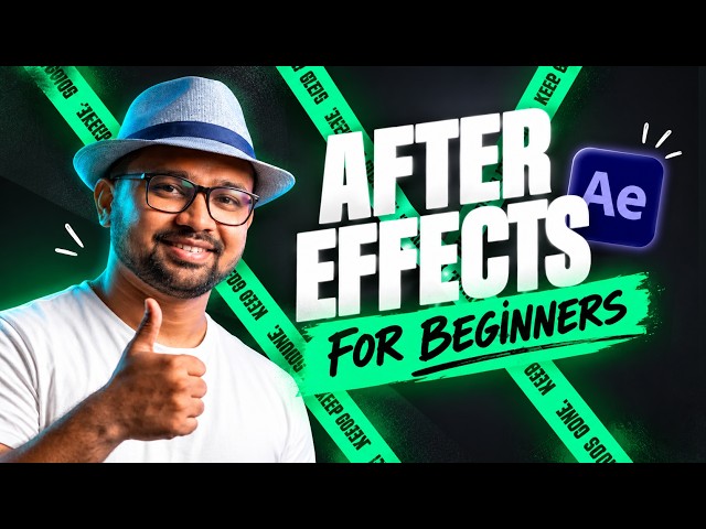 Learn After Effects from Scratch – Motion Graphics for Absolute Beginners