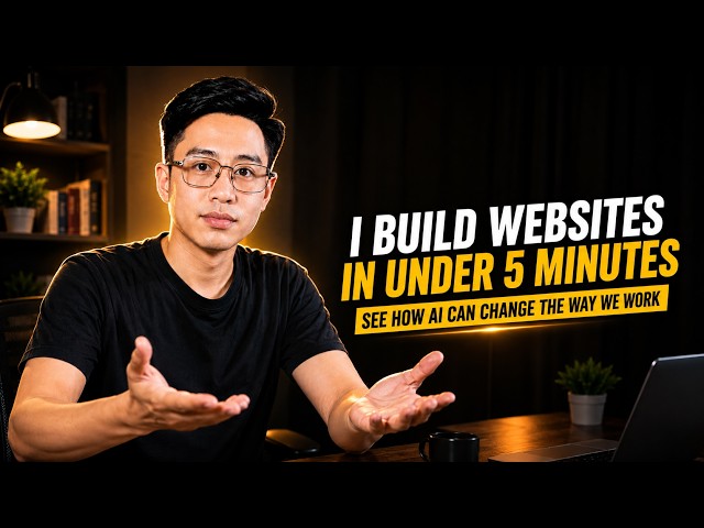 Watch Me Build Websites in 5 Minutes