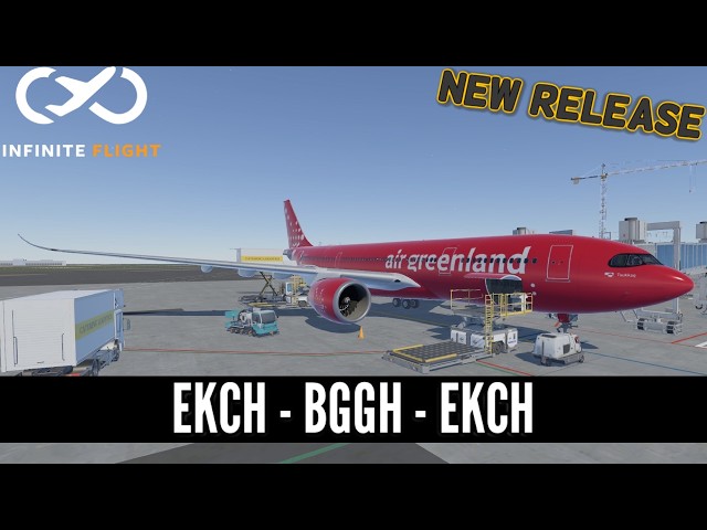 🔴Infinite Flight LIVE | NEW RELEASE - A330-800Neo Debut Flight | Copenhagen - Nuuk (ROUND TRIP)