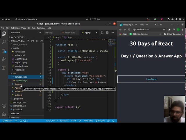 Question and Answer App - 01/30 React Challenge