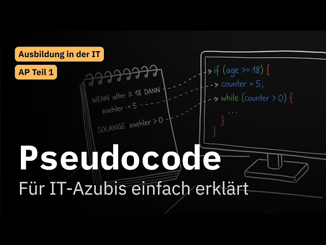Pseudocode explained for IT trainees (AP Part 1 preparation)
