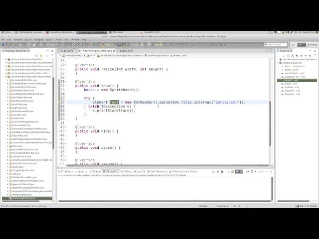 Request 11 (LibGDX) - XML Parsing