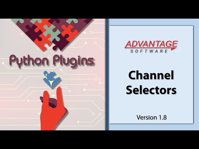 Python Plugins - Channel Selectors version 1.8