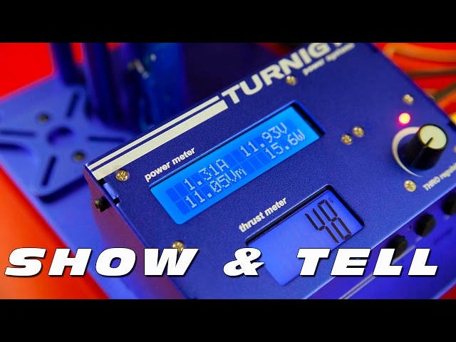 Turnigy Thrust Stand V2 - Show & Tell