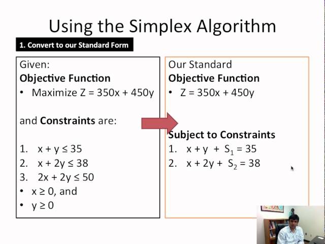 Practice:  LP Simplex Method (Part 2)