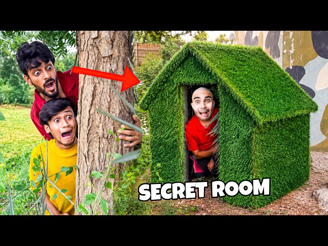MY ENEMY BUILT A LUXURY SECRET ROOM TO HIDE FROM ME 😱
