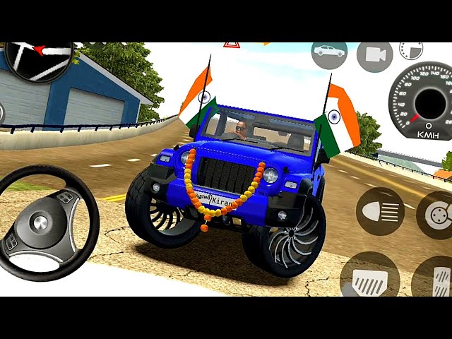 LIVE STREAM GAME 🔥 Modified Mahindra Thar Driving 3d 😈 Indian Car Simulator 3D Android Gameplay